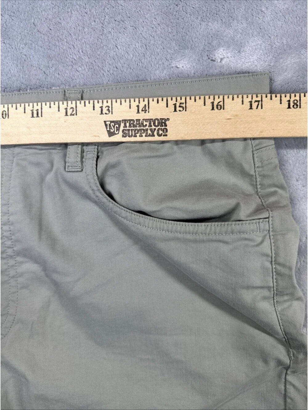 Faherty Reserve Pants Mens 34x32 Green Chino Movement Slim 5-Pocket Stretch